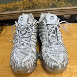 Nike Shox, TL 'Chrome', pure platinum/chrome, AR3566-003, women’s size 8